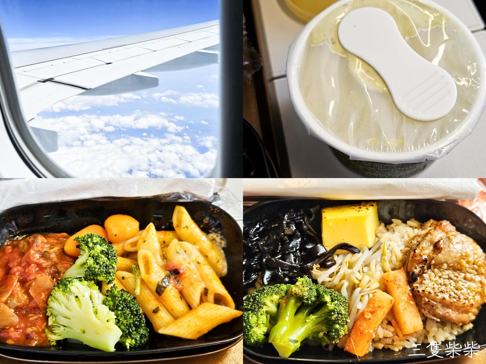 星宇航空｜飛機餐開箱｜台北➜札幌「胡同醬燒雞腿排佐五目飯」與「茄汁燉牛腩佐義式筆管麵」分享！